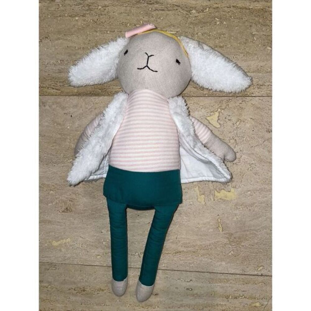 Bunny Figural Throw Pillow Pillowfort‎ 18 Inch Plush